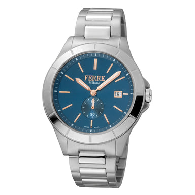 Ferre Milano FM1G080M0051 Men's Silver Dial Stainless Steel Watch