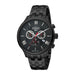 Ferre Milano Men's Black Dial Black PVD Bracelet Watch