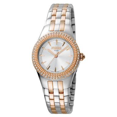 Ferre Milano FM1L089M0101 Ladies Chocolate Dial Stainless Steel Watch