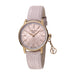 Ferre Milano Ladies L. Pink Dial L. Pink Leather Strap Watch